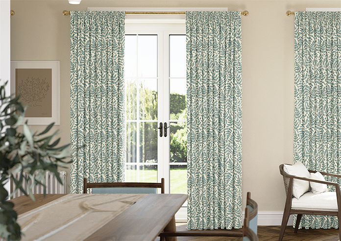 Fernshore, Prussian - Made to Measure Curtains - Image 3